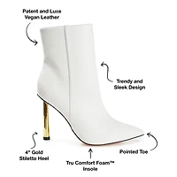 Journee Collection Womens Rorie Stiletto Heel Booties