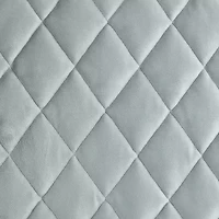 Laura Ashley Diamond Stitch Velvet Quilt Set