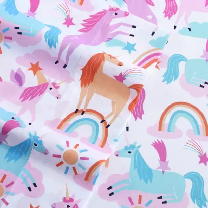 Poppy & Fritz Unicorn Deep Pocket Sheet Set