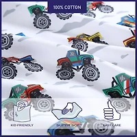 Poppy & Fritz Trucks Deep Pocket Sheet Set