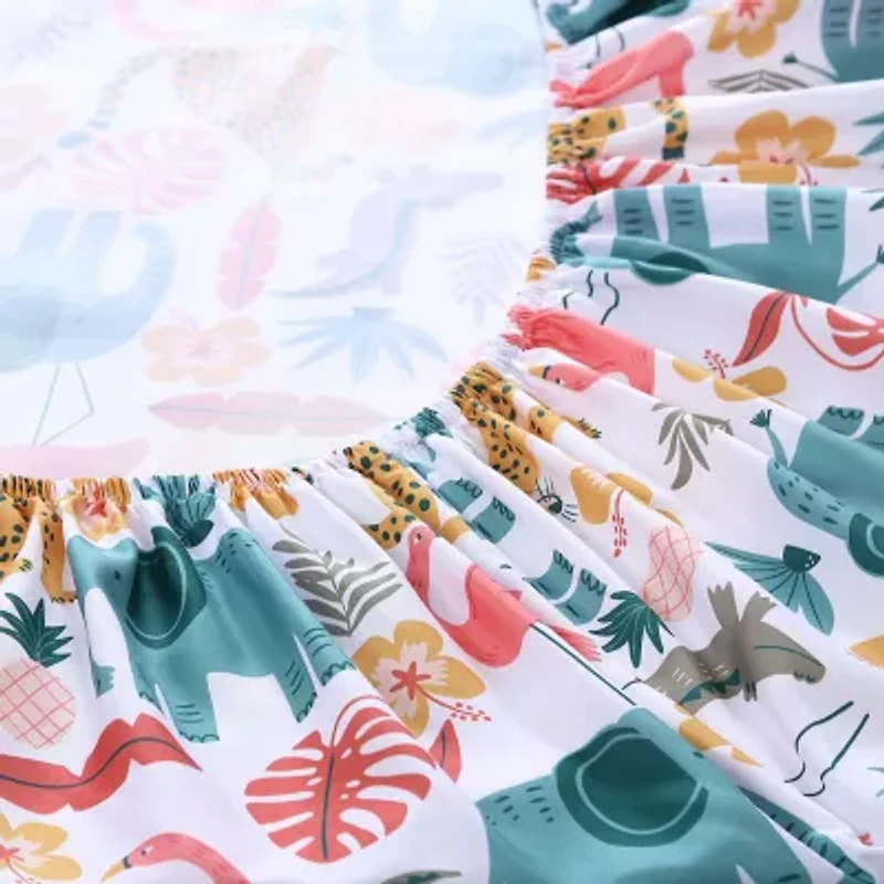 Poppy & Fritz Wild Animals Deep Pocket Sheet Set