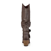 Journee Collection Womens Late Riding Boots