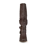Journee Collection Womens Late Riding Boots