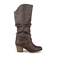 Journee Collection Womens Late Riding Boots