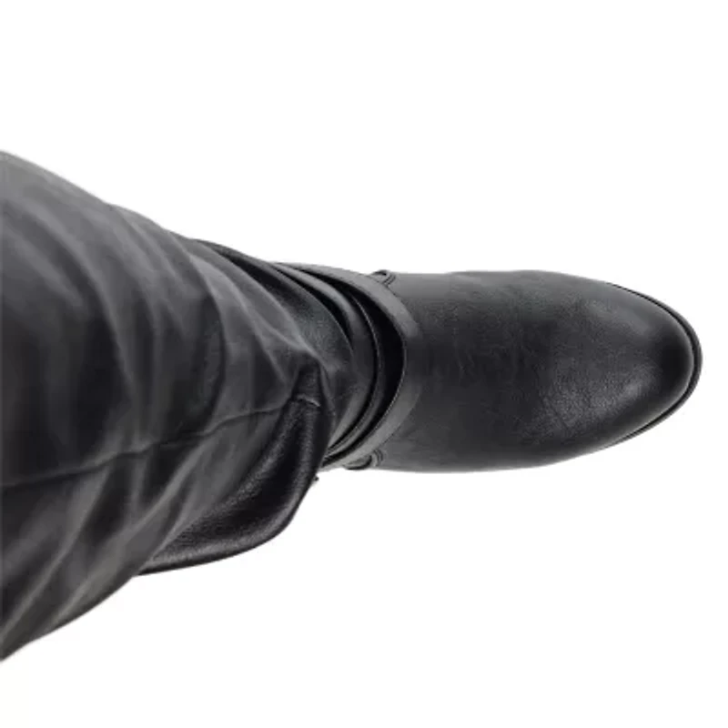 Journee Collection Womens Late Riding Boots