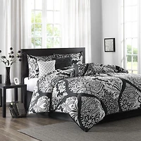 Madison Park Marcella Contemporary 7-pc. Cotton Printed Comforter Set