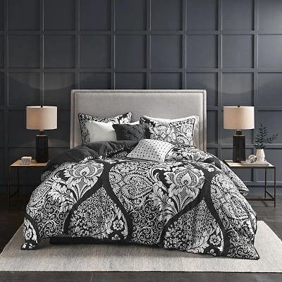 Madison Park Marcella Contemporary 6-pc. Duvet Cover Set
