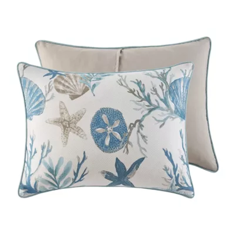 Madison Park Pacific Grove Cotton Sateen 6-pc. Duvet Cover Set