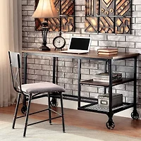 Deller 2 Shelves Writing Desk