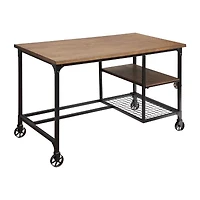 Deller 2 Shelves Writing Desk