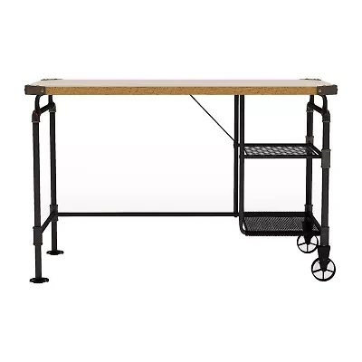 Sigourney 2 Shelves Writing Desk