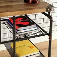 Sigourney 2 Shelves Writing Desk
