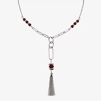 Mixit Silver Tone Womens 32 Inch Y Necklace