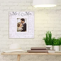Malden 5x7 Mr And Mrs Corinthian Script Tabletop Frame