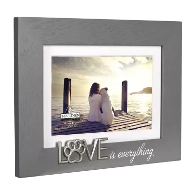 Malden 4x6/5x7 Love Is Everything Pet Tabletop Frame