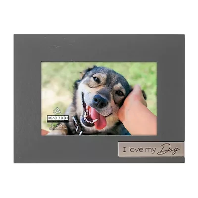 Malden 4x6 I Love My Dog Tabletop Frame