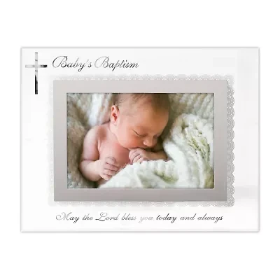 Malden 6x4 Baby Baptism Glass Tabletop Frame