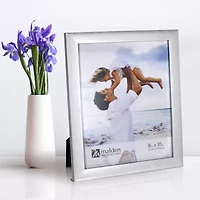 Malden 8x10 Silver Linear Tabletop Frame