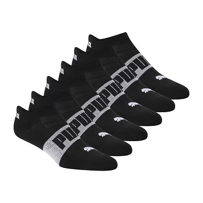 PUMA Ultimate Training Heel Tab Womens Breathable Multi-Pack 6 Pair Low Cut Socks