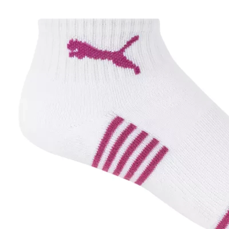 PUMA Ultimate Training Womens Multi-Pack 6 Pair Quarter Ankle Socks