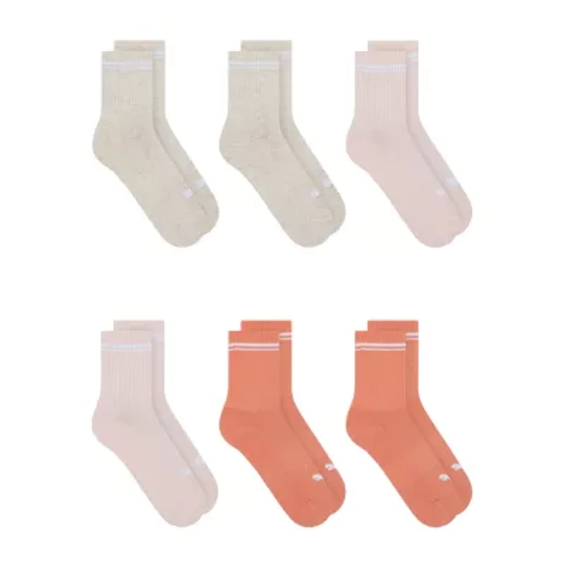 PUMA Sportstyle Training Low Womens 6 Pair Crew Socks