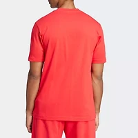 adidas Mens Crew Neck Short Sleeve Regular Fit Graphic T-Shirt