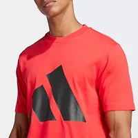 adidas Mens Crew Neck Short Sleeve Regular Fit Graphic T-Shirt