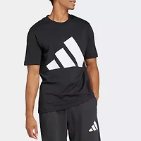 adidas Mens Crew Neck Short Sleeve Regular Fit Graphic T-Shirt