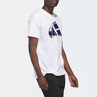 adidas Mens Crew Neck Short Sleeve Graphic T-Shirt