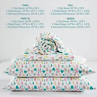 Intelligent Design Cozy Soft Print Flannel Deep Pocket Sheet Set