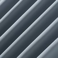 Sun Zero Aria Magnetic Closure Back Tab 100% Blackout Set of 2 Curtain Panel