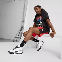 PUMA Mens Moisture Wicking 10" Basketball Short