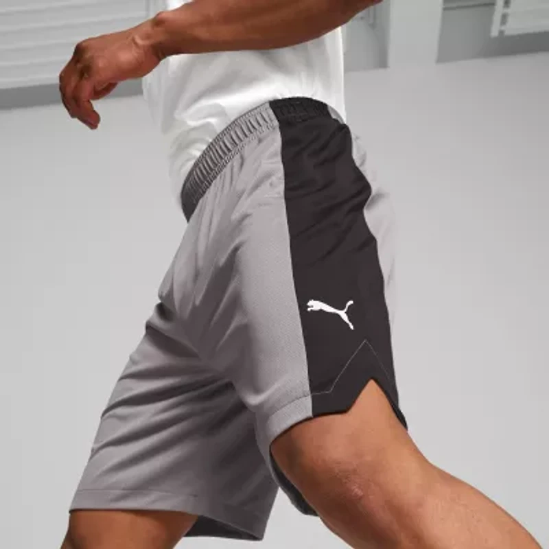 PUMA Mens Moisture Wicking 10" Basketball Short