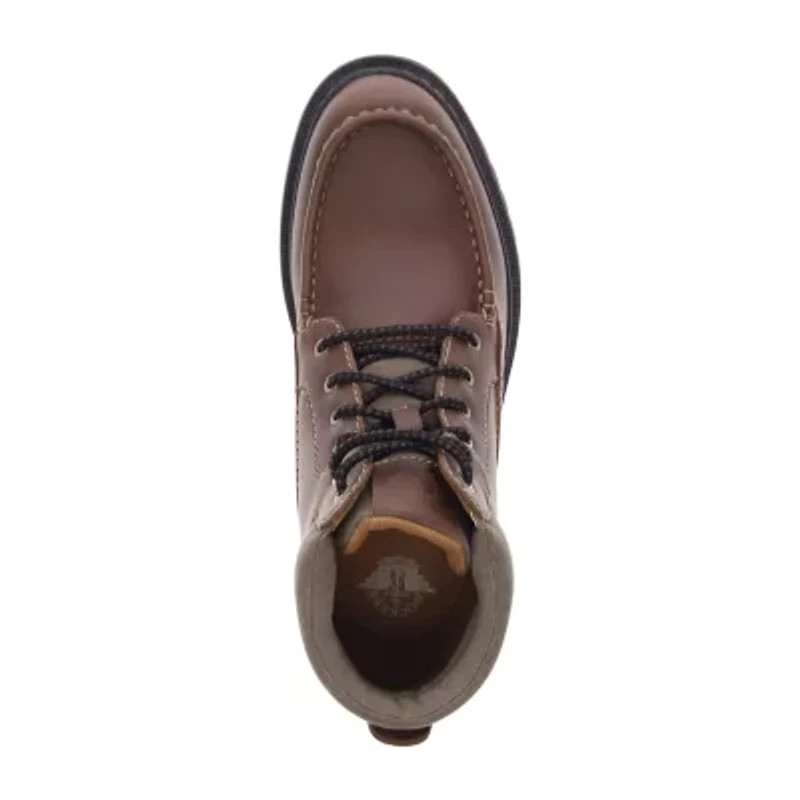 Dockers Mens Rockford Flat Heel Lace Up Boots