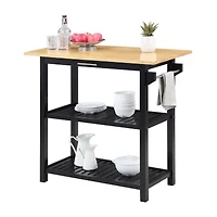 Convenience Concepts Designs2go Wood-Top Kitchen Island