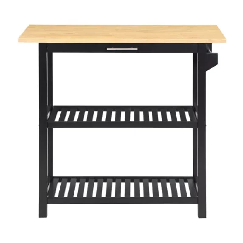 Convenience Concepts Designs2go Wood-Top Kitchen Island