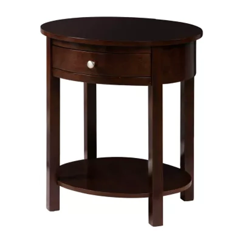 Cypress Living Room Collection Storage 1-Drawer End Table