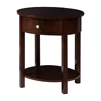 Cypress Living Room Collection Storage 1-Drawer End Table