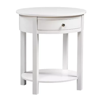 Convenience Concepts Cypress Living Room Collection Storage 1-Drawer End Table
