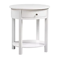 Convenience Concepts Cypress Living Room Collection Storage 1-Drawer End Table