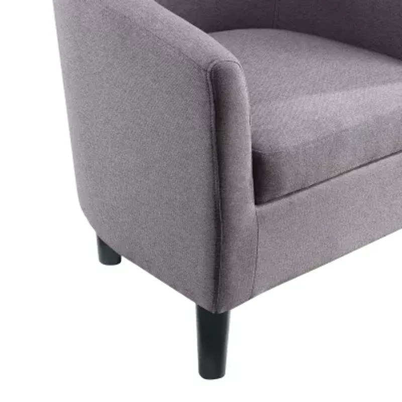 Take a Seat Churchill Accent Chair with Ottoman