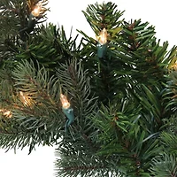 Northlight Savannah Spruce Artificial Clear Lights Pre-Lit Christmas Indoor Garland