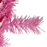 Northlight Spruce Artificial Pink Lights Pre-Lit Christmas Outdoor Garland