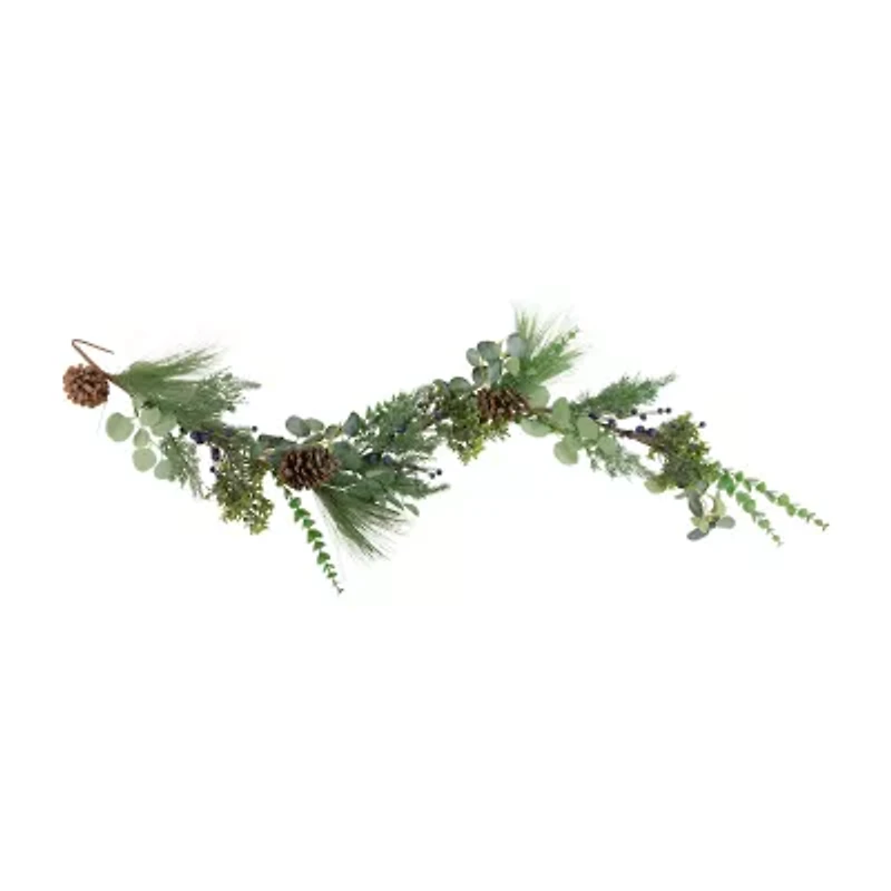 Northlight Eucalyptus And Pine Unlit Christmas Indoor Garland