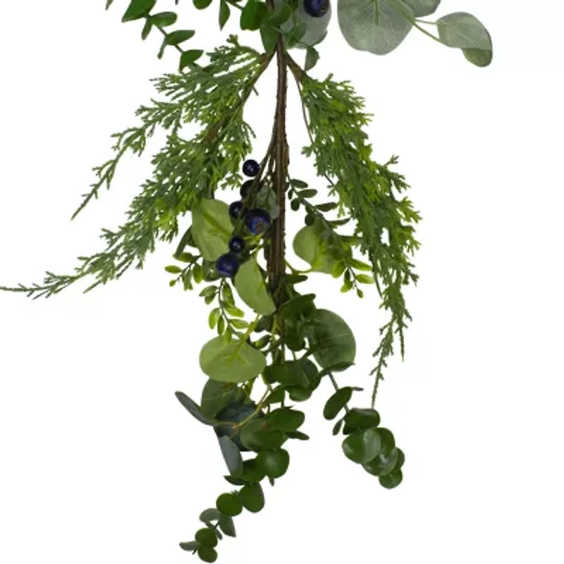 Northlight Eucalyptus And Pine Unlit Christmas Indoor Garland