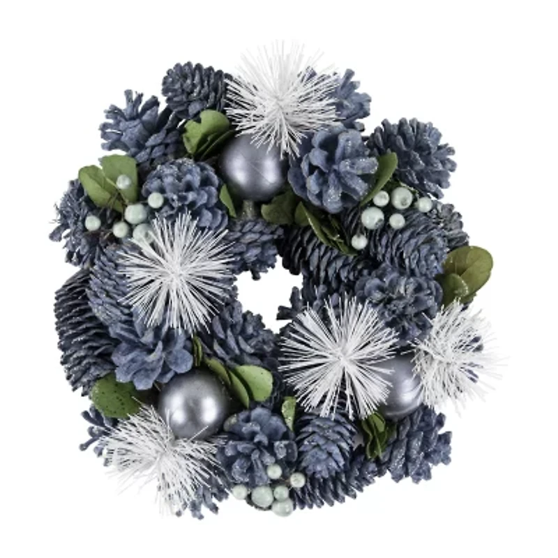 Northlight Pinecones Ornaments And Pine Needles Unlit Wreath
