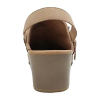 a.n.a Greenfield Womens Round Clogs