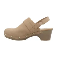 a.n.a Greenfield Womens Round Clogs