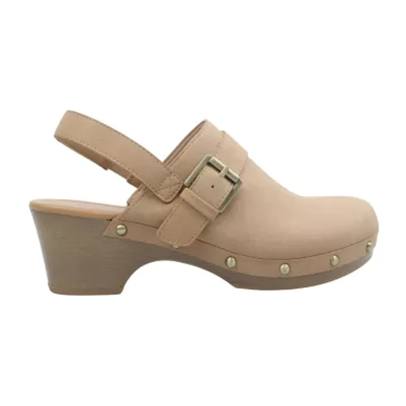 a.n.a Greenfield Womens Round Clogs