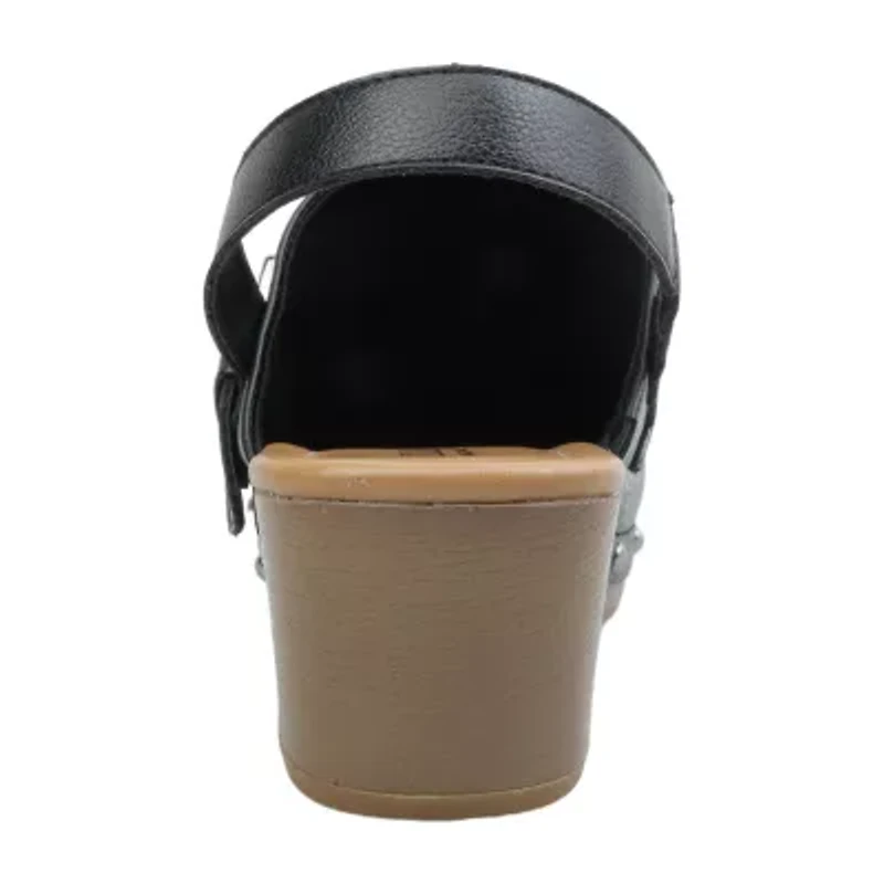 a.n.a Greenfield Womens Round Clogs